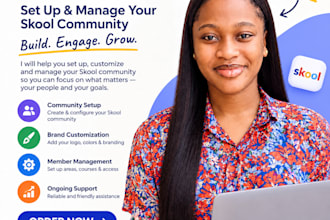 skool community setup, skool online course, skool community manager skool expert