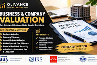 be your financial consultant for business and company valuation