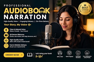 professional female voice over for youtube videos and storytelling