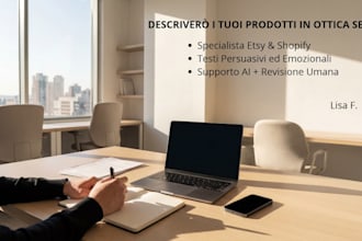 write SEO etsy product descriptions and ecommerce copywriting