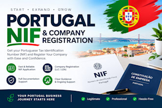 obtain portugal nif, portugal company registration and setup for non resident