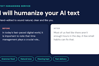 humanize ai text, rewrite and polish it to sound natural and human