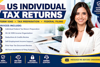 prepare and file your US individual tax return