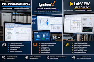 program, troubleshoot plcs, ignition and labview