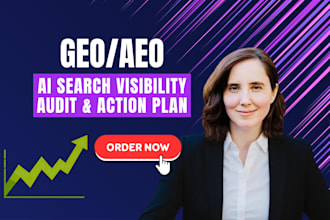 audit ai search visibility and create GEO aeo action plan