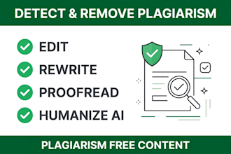 check,rewrite or remove your document ai and plagiarism