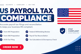 file US payroll tax compliance form 941 940 futa withholding and reconciliation