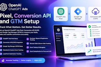 setup openai chatgpt ads pixel and conversion API with GTM