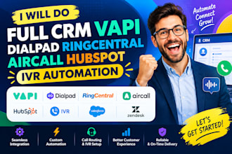 do full crm vapi dialpad ringcentral aircall hubspot ivr automation