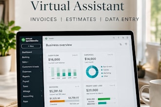 manage your quickbooks invoices, estimates, products and admin tasks
