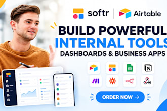 build softr internal tools dashboards airtable business apps inventory trackers
