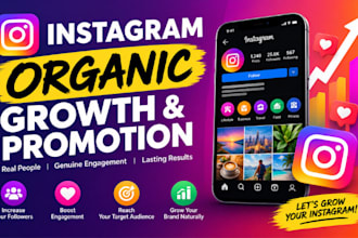do instagram organic growth and promotion
