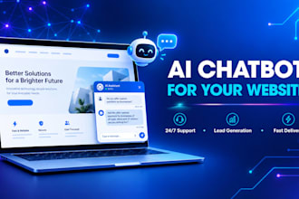 integrate a custom ai chatbot into your website