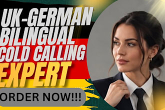bilingual uk german b2b real estate cold calling lead generation