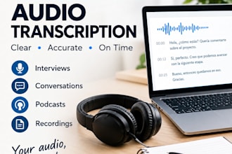 transcribe spanish audio into text