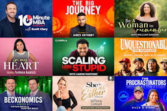 design professional podcast cover art for apple and spotify
