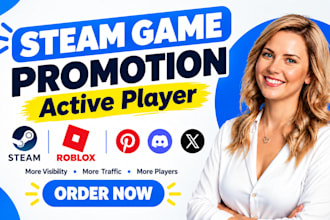 do steam wishlist for steam game, steam game promotion roblox game promotion