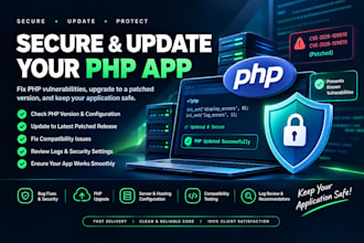 fix PHP security vulnerabilities update PHP and secure your existing app
