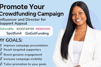 promote your crowdfunding campaign to influencer and director for support appeal
