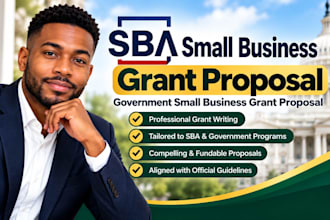 write sba small business grant proposal government small business grant proposal