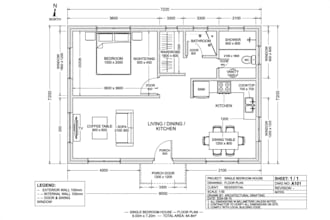 draft 2d floor plans, blueprints and technical drawings in autocad