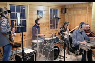 record live pedal steel, dobro, banjo and fiddle for your country song