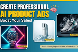 create professional ai product ads