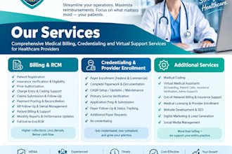 provide medical billing, and complete rcm services