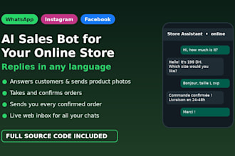 build an ai whatsapp chatbot for your ecommerce store with full source code