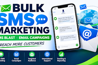 send bulk sms marketing,text message campaign and sms blast