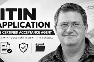 help you get your itin number from irs as caa