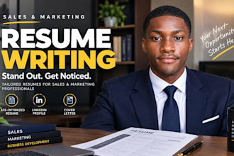 write an ats sales marketing resume pro