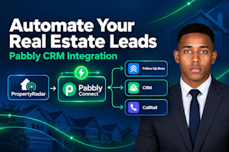 setup propertyradar follow up boss liondesk boomtown podio callrail with pabbly