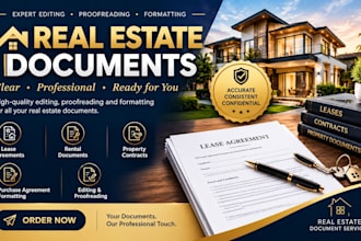 format lease agreements, rental contracts and real estate documents
