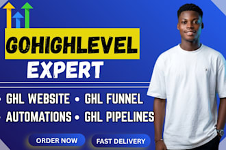 set up ghl workflows, CRM pipeline and ghl sales funnel