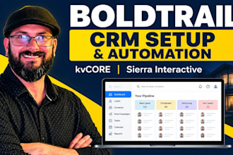 setup boldtrail kvcore sierra interactive CRM and automation