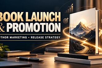 do book release, book launch strategy and author marketing book promotion