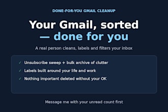 clean up, organize and sort your gmail inbox with labels and filters