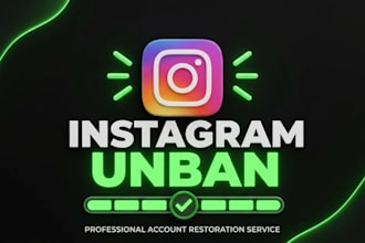 restore instagram page, ig profile unbanning issues