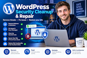 remove wordpress malware fix hacked site backup restore security cleanup repair