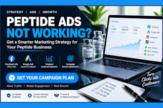 do peptide marketing peptide ads facebook ads peptide google ads