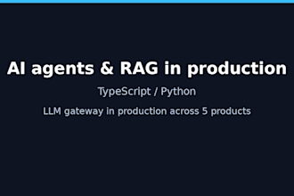 build a reliable ai agent, llm integration or rag system