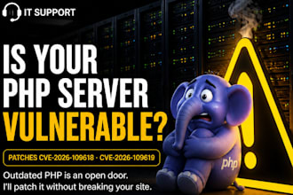 update PHP and secure your wordpress server monthly