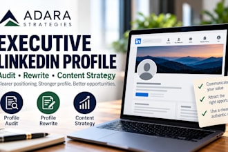 audit and improve your executive linkedin profile