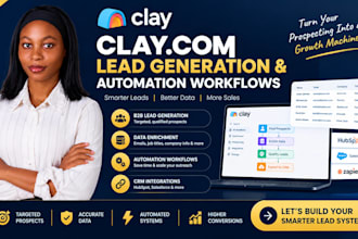 build clay com lead enrichment and prospecting workflows