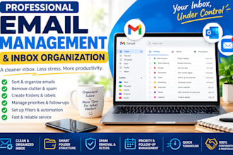 organize your email inbox and manage your emails professionally