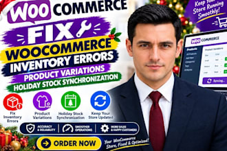 fix woocommerce inventory errors product variation holiday stock synchronization