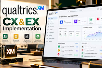 configure qualtrics customer and employer experience management programs cx, ex