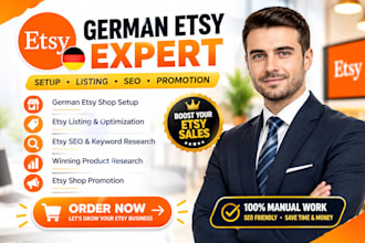 optimise your german esty shop SEO and product descriptions