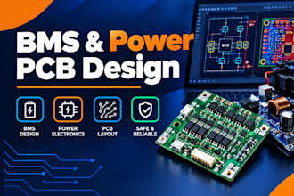 design power electronics and battery management systems bms pcb